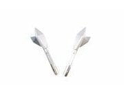 Spiegel Echo CNC lang silber