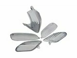 Blinkerglser + Rcklicht STR8 Aprilia SR50 Factory schwarz