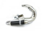 Auspuff LTH Midrange Edelstahl poliert fr mit Seitenfach...