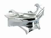 Lenkerverkleidung STR8 ohne Blinker Aerox / Nitro chrom