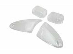 Blinkerglser STR8 Aprilia SR2000 wei