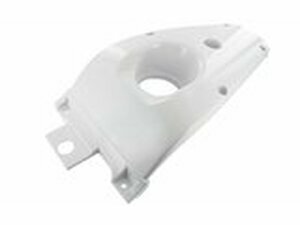 Soziusabdeckung STR8 Yamaha Aerox / MBK Nitro wei