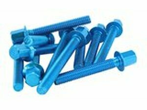 Motordeckel Schraubenset STR8 New-Style Peugeot blau