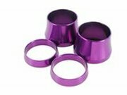 CNC-Ring-Set fr Lenkergriffe STR8 CNC lila