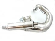 Auspuff LTH Midrange Edelstahl poliert fr mit Seitenfach...