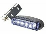 Kennzeichenbeleuchtung LED inkl. Gehuse carbon