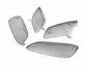 Set Blinkerglser STR8, Aprilia SR50 Factory, schwarz