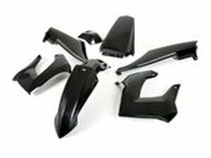 Verkleidungskit 7 Teile schwarz Derbi X-treme bis 2011