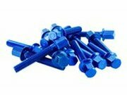 Schraubenset Variodeckel STR8 New-Style Piaggio blau