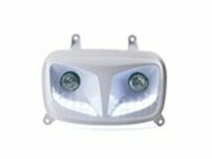 Doppel-Optik EyeLight Yamaha BWS / Booster ab Bj. 2004 wei