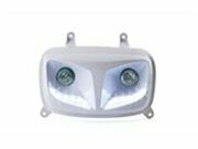 Doppel-Optik EyeLight Yamaha BWS / Booster ab Bj. 2004 wei