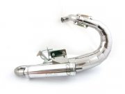 Auspuff LTH Road V2 Edelstahl poliert fr mit Seitenfach...