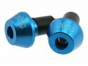 Lenkerendengewichte STR8 Shorty blau