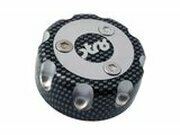 Tankdeckel STR8 CNC Yamaha / MBK / Derbi Senda carbon