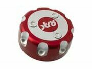 Tankdeckel STR8 CNC Yamaha / MBK / Derbi Senda rot