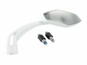 Spiegel STR8 CNC Style 2 rechts wei