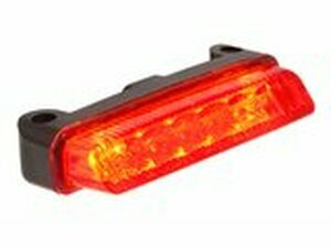Rcklicht Mini LED 78x16x32mm universal rot