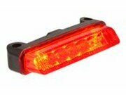 Rcklicht Mini LED 78x16x32mm universal rot