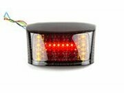 Rcklicht mit Blinker LED Black Line Yamaha BWs ab 2004