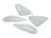 Blinkerglser STR8 Piaggio NRG Extreme / MC3 wei