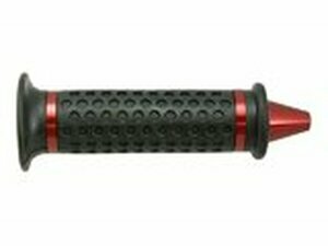 Lenkergriffe STR8 Konik mit konischen Enden schwarz / rot