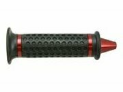 Lenkergriffe STR8 Konik mit konischen Enden schwarz / rot