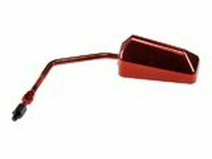 Spiegel STR8 F1 M8 Gewinde m. Adapter Linksgewinde rot