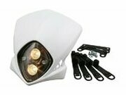 Lichtmaske Enduro Duke Blanc universal weiss