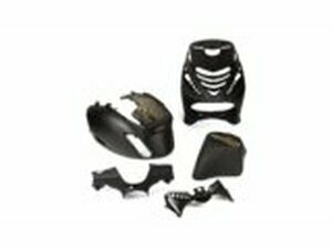 Verkleidungskit 5 Teile matt schwarz Piaggio ZIP SP2