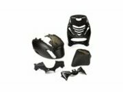 Verkleidungskit 5 Teile matt schwarz Piaggio ZIP SP2