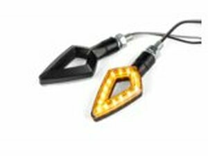 LED Blinker Arrow Schwarz / Wei