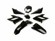 Verkleidungskit 8 Teile schwarz Derbi DRD Racing 2006 - 2011