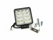 Zusatzscheinwerfer quadratisch 16 LEDs