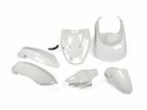 Verkleidungskit 7 Teile wei Peugeot Kisbee