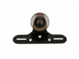 Rcklicht LED Circular Black-Line mit Kennzeichenhalter