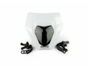 Lichtmaske KTM EXC wei / getntes Glas