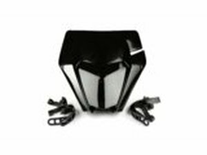 Lichtmaske LED KTM EXC schwarz / getntes Glas