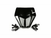 Lichtmaske LED KTM EXC schwarz / getntes Glas