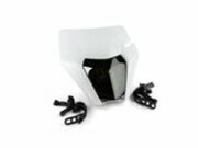 Lichtmaske LED KTM EXC wei / getntes Glas