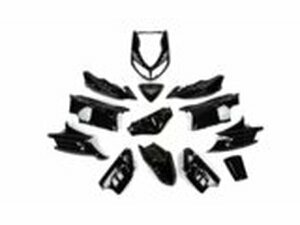 Verkleidungskit 13 Teile schwarz Peugeot Speedfight 2