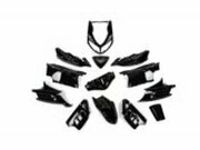 Verkleidungskit 13 Teile schwarz Peugeot Speedfight 2