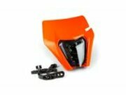 LED Lichtmaske Typ KTM EXC V2 Orange mit LED Strip