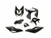 Verkleidungskit 7 Teile schwarz Yamaha Aerox bis 2013