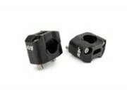 Lenkerklemmen 22 - 28mm schwarz
