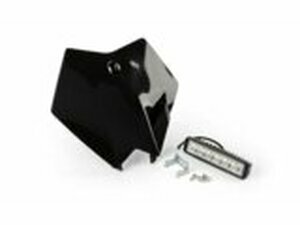 Startnummerntafel KTM schwarz mit Lampe