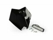 Startnummerntafel KTM schwarz mit Lampe