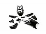 Verkleidungskit 11 Teile Aprilia SR50 bis 2010 Schwarz