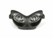 Scheinwerferglas Doppeloptik Yamaha Aerox carbon