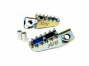 Fu�rasten STR8 MX Evo Derbi CNC Neochrom (Set)