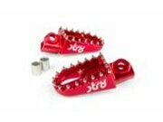 Fu�rasten STR8 MX Evo Rieju MRT CNC Rot (Set)